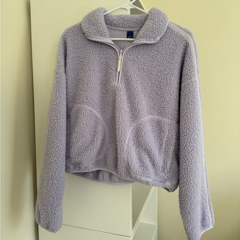 Fleece Quarter Zip Sweater